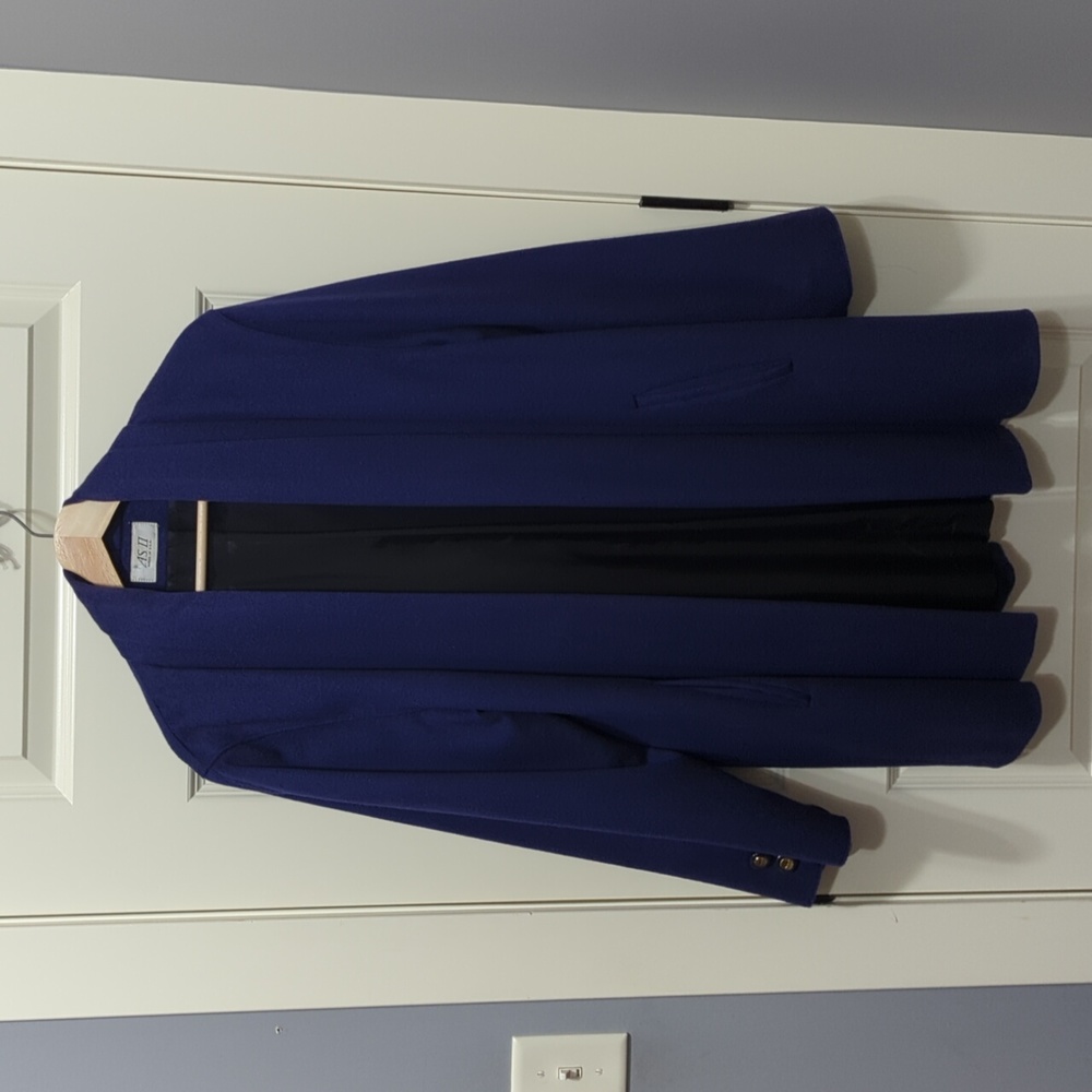 Wool Electric Purple Vintage American Made A.S.II Coat